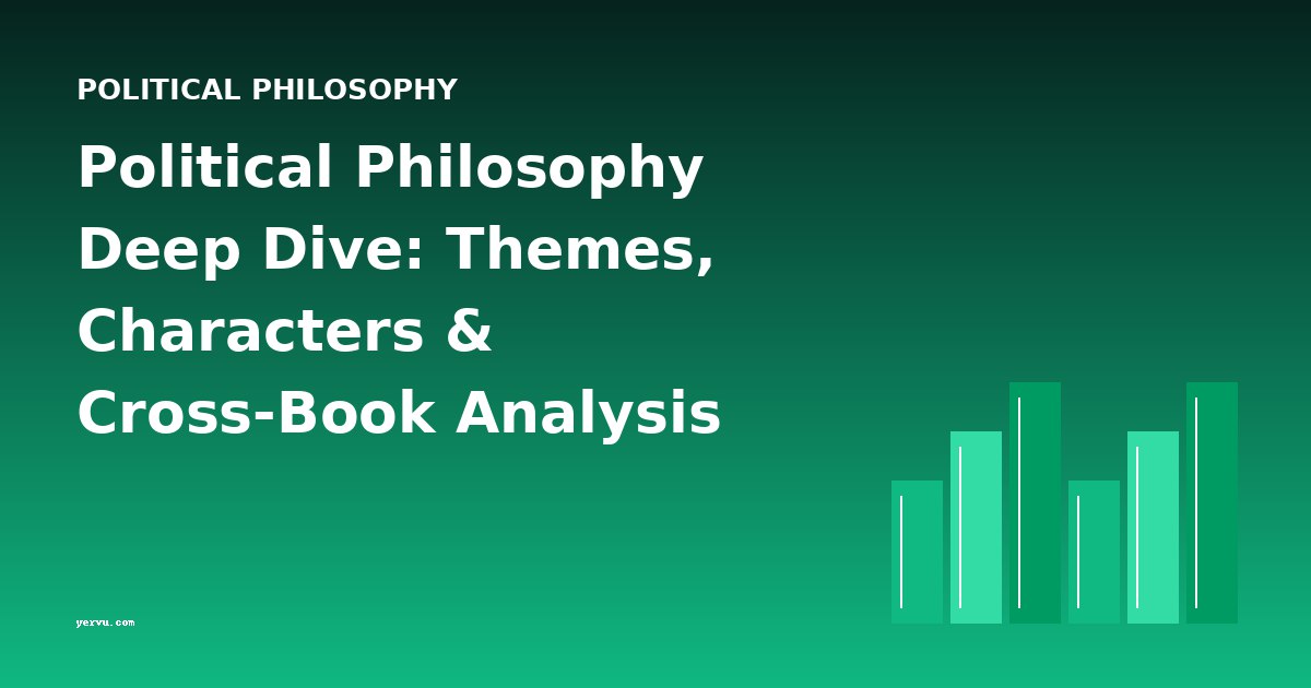 Political Philosophy Deep Dive: Themes, Characters & Cross-Book Analysis