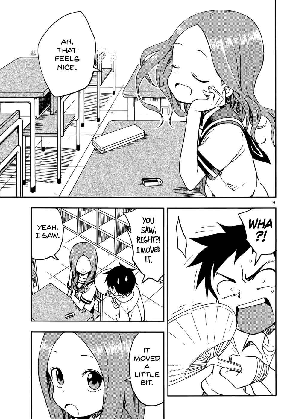 Karakai Jouzu no Takagi-san Chapter 86 Page 9