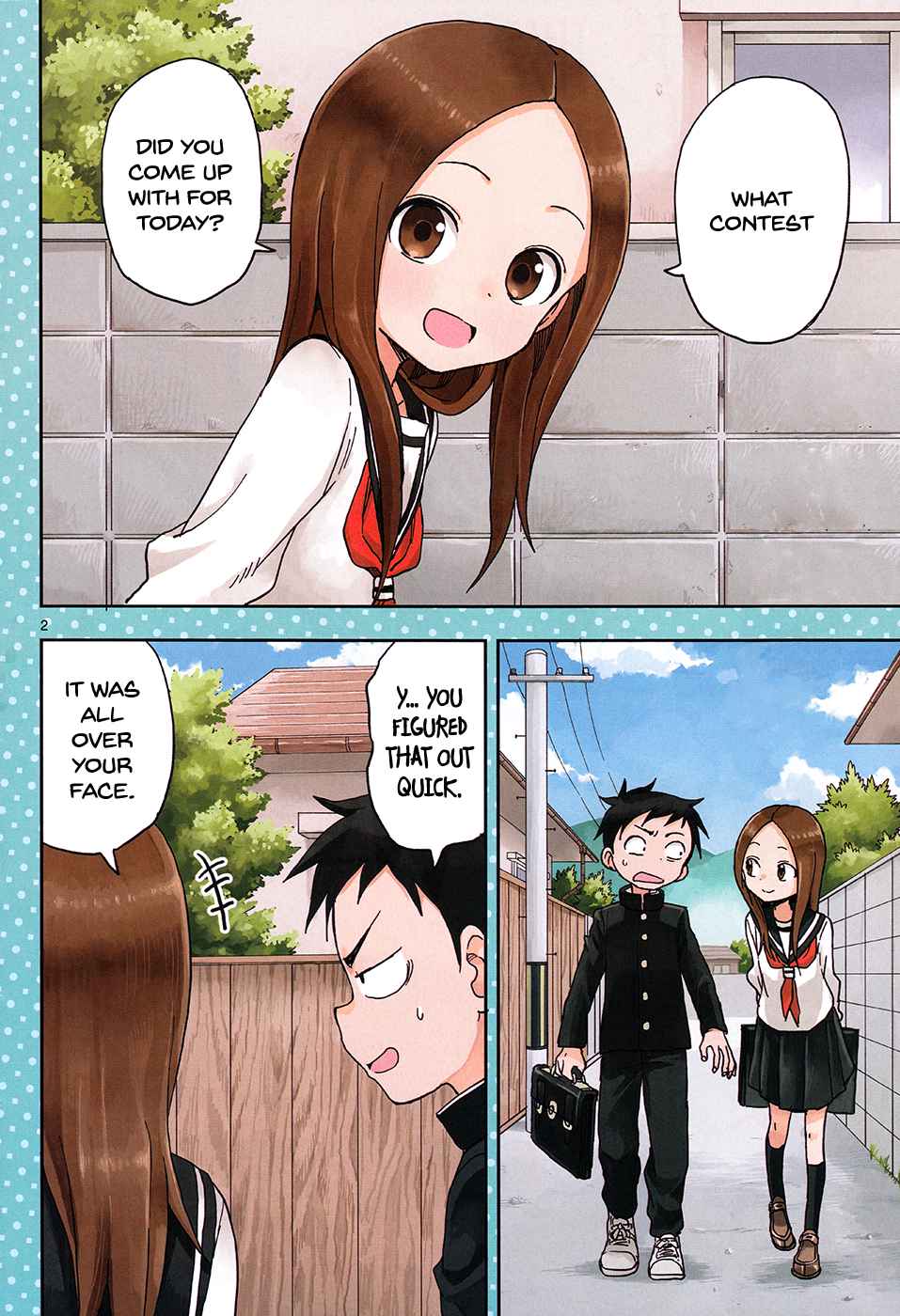 Karakai Jouzu no Takagi-san Chapter 83 Page 3
