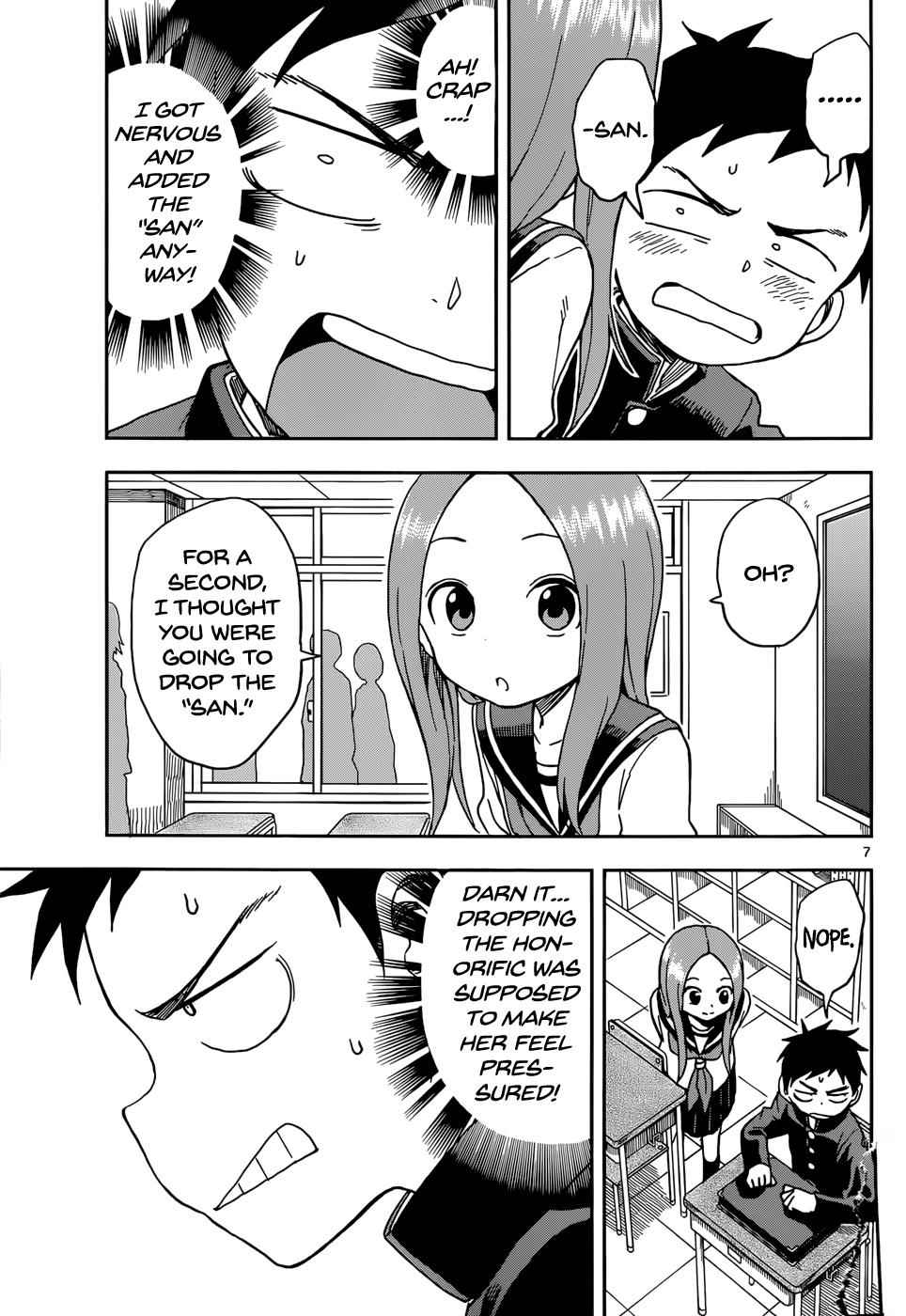 Karakai Jouzu no Takagi-san Chapter 81 Page 7