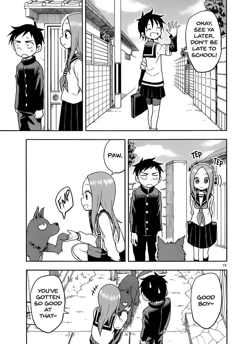 Karakai Jouzu no Takagi-san Chapter 85 Page 15