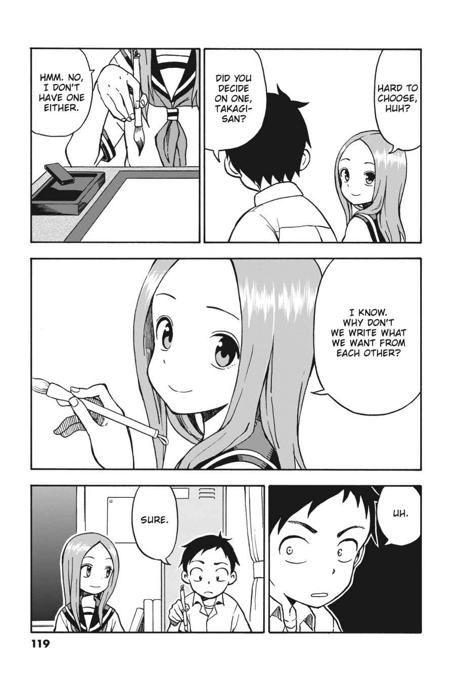 Karakai Jouzu no Takagi-san Chapter 25 Page 3