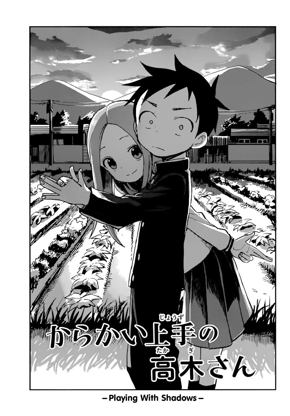 Karakai Jouzu no Takagi-san Chapter 157 Page 1