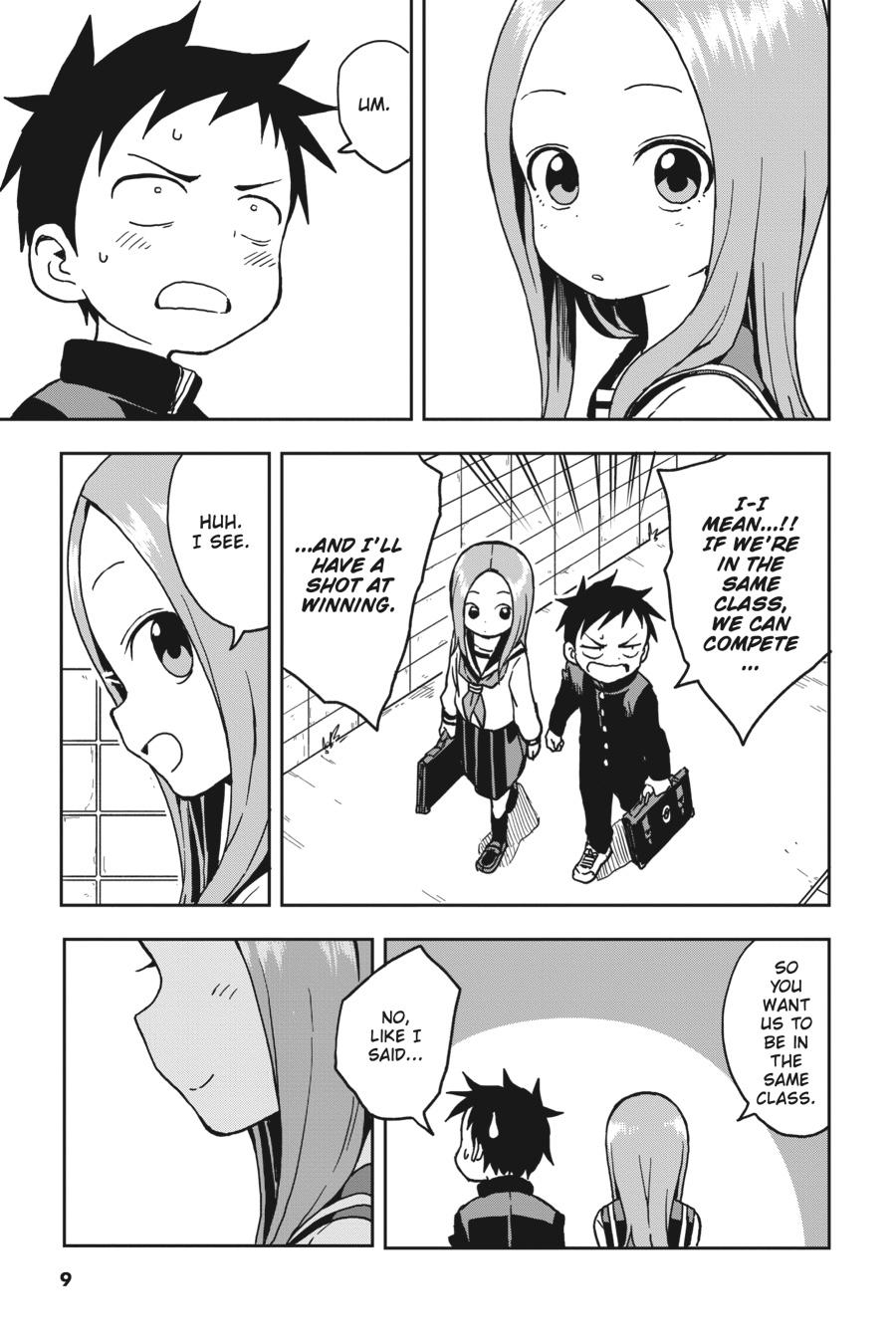 Karakai Jouzu no Takagi-san Chapter 99 Page 9