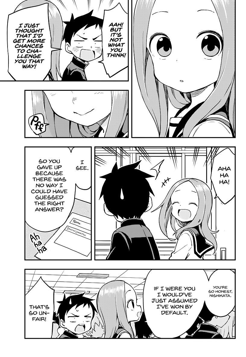 Karakai Jouzu no Takagi-san Chapter 166 Page 15