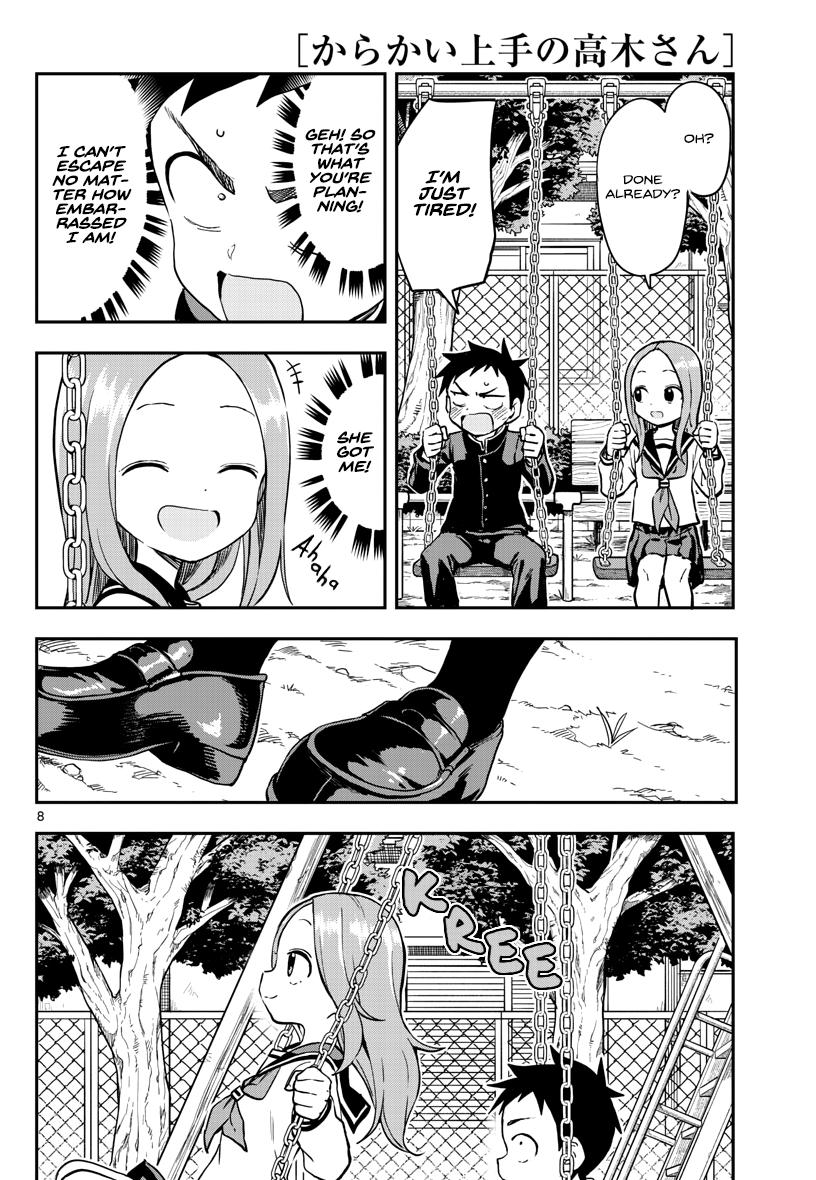 Karakai Jouzu no Takagi-san Chapter 170 Page 8