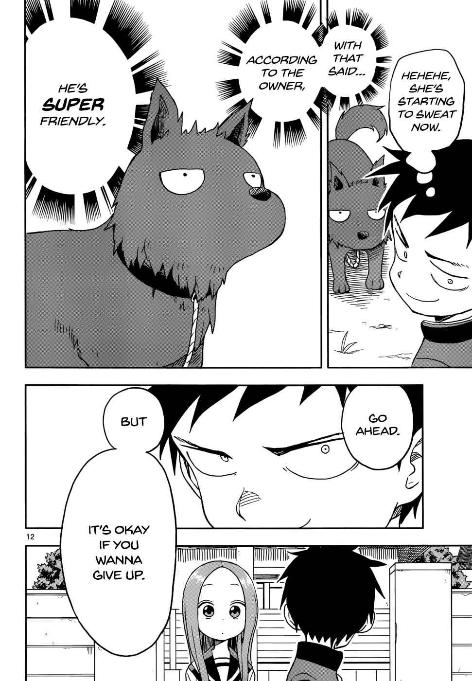Karakai Jouzu no Takagi-san Chapter 85 Page 12