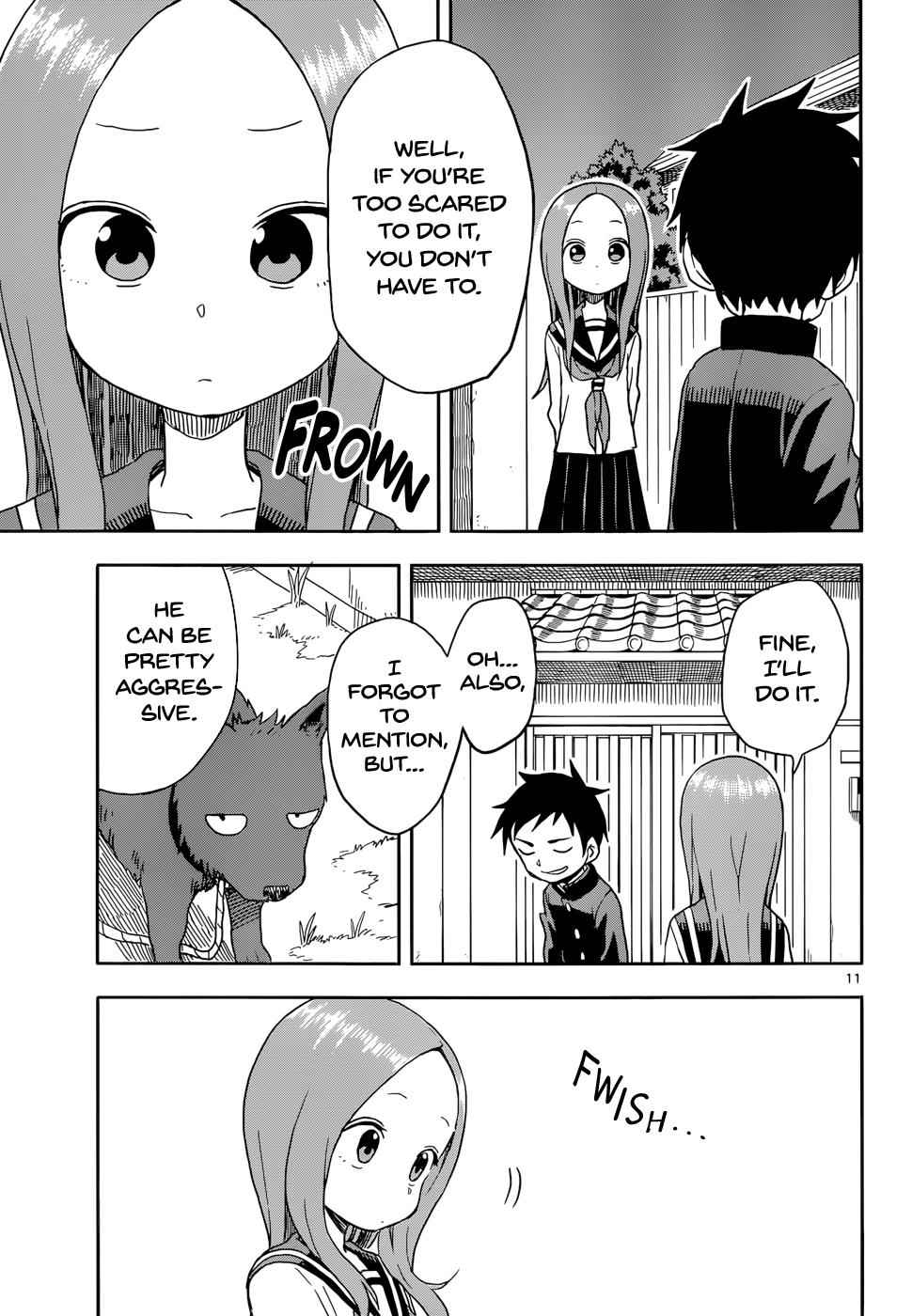 Karakai Jouzu no Takagi-san Chapter 85 Page 11