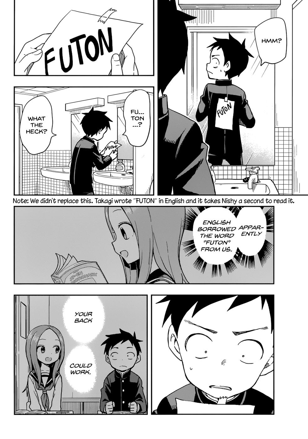 Karakai Jouzu no Takagi-san Chapter 149 Page 12