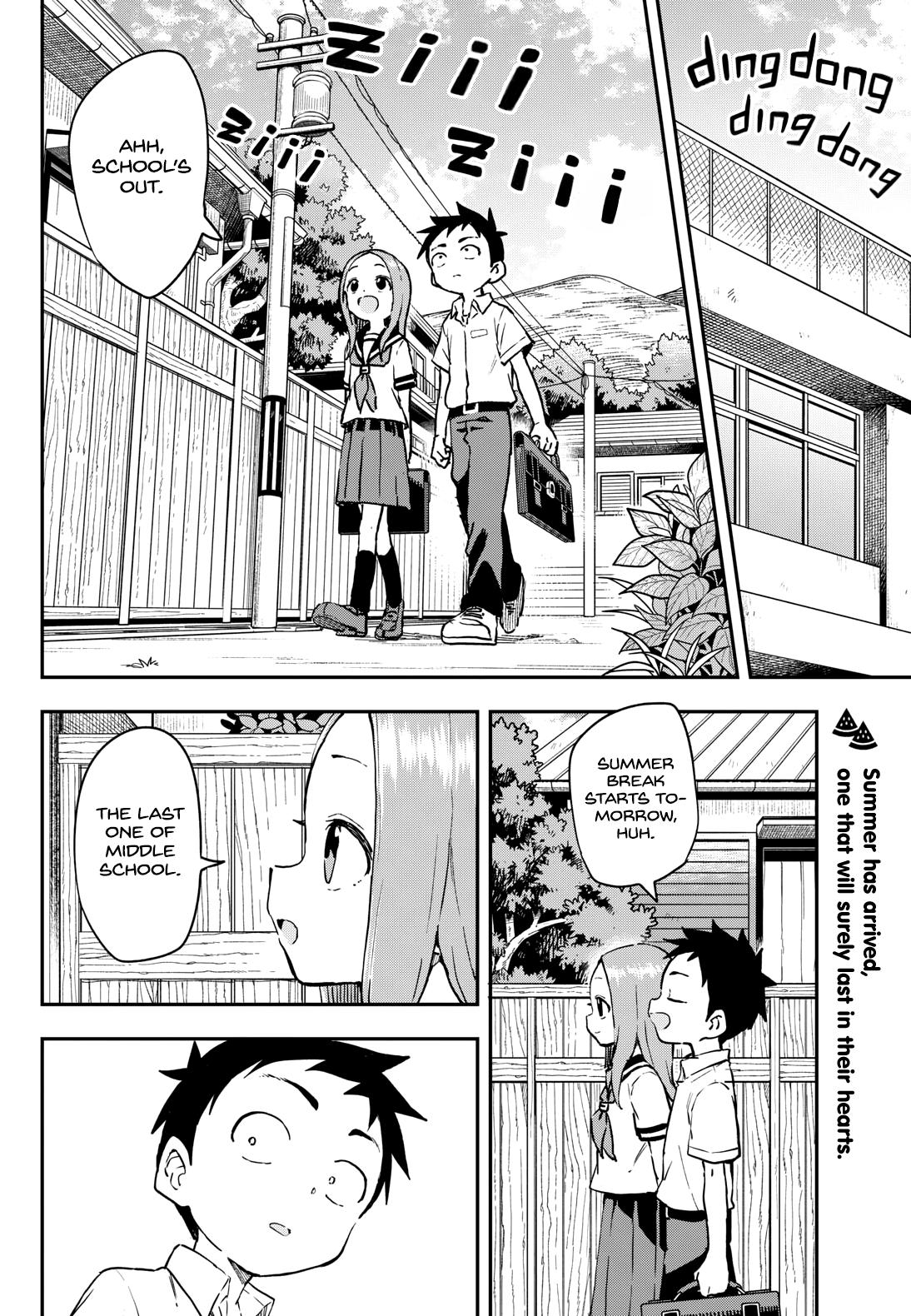 Karakai Jouzu no Takagi-san Chapter 176 Page 2