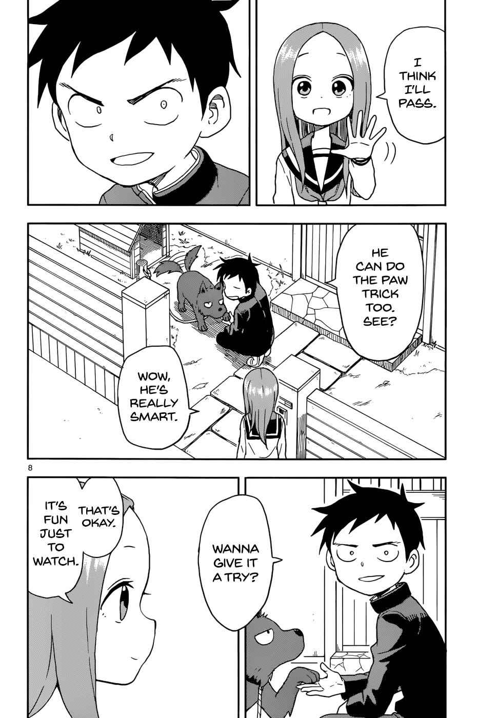 Karakai Jouzu no Takagi-san Chapter 85 Page 8