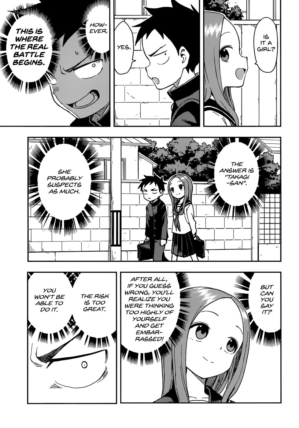 Karakai Jouzu no Takagi-san Chapter 143 Page 7