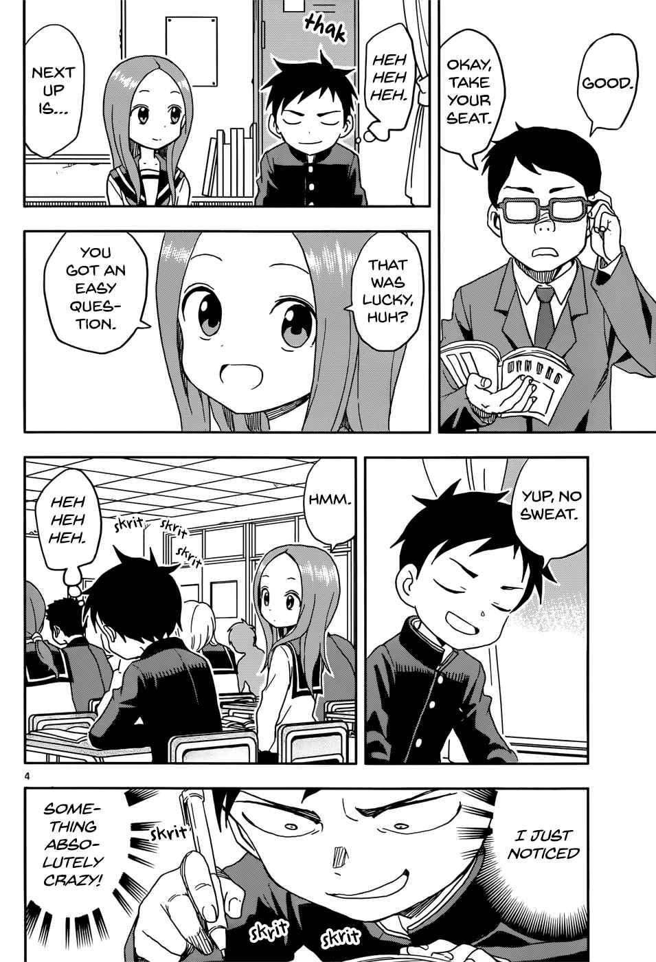 Karakai Jouzu no Takagi-san Chapter 84 Page 4