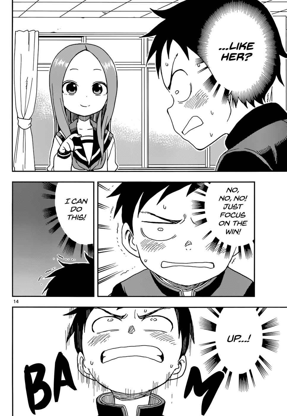 Karakai Jouzu no Takagi-san Chapter 82 Page 14