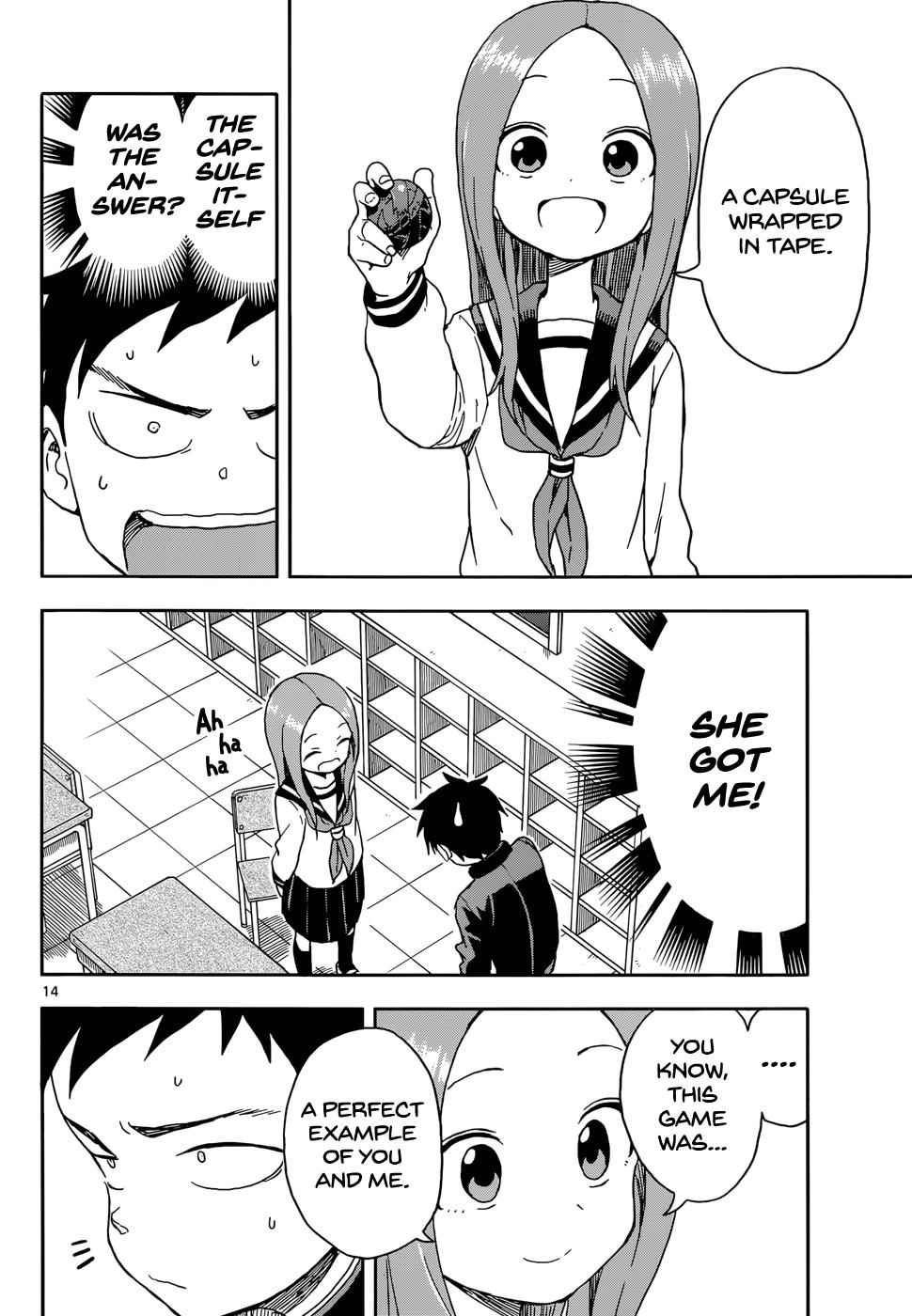 Karakai Jouzu no Takagi-san Chapter 87 Page 14