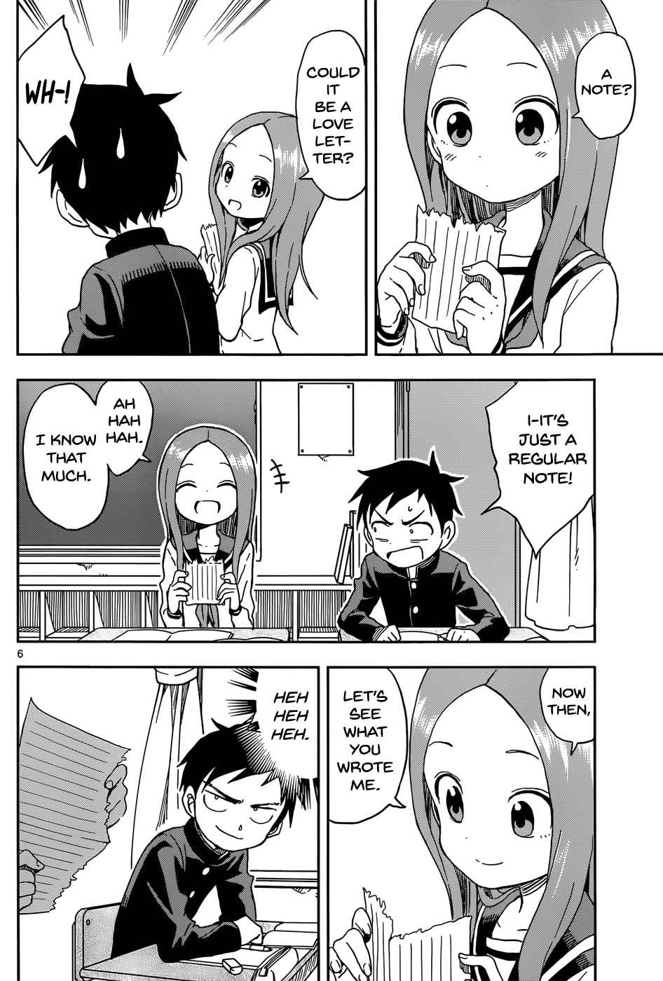 Karakai Jouzu no Takagi-san Chapter 84 Page 6