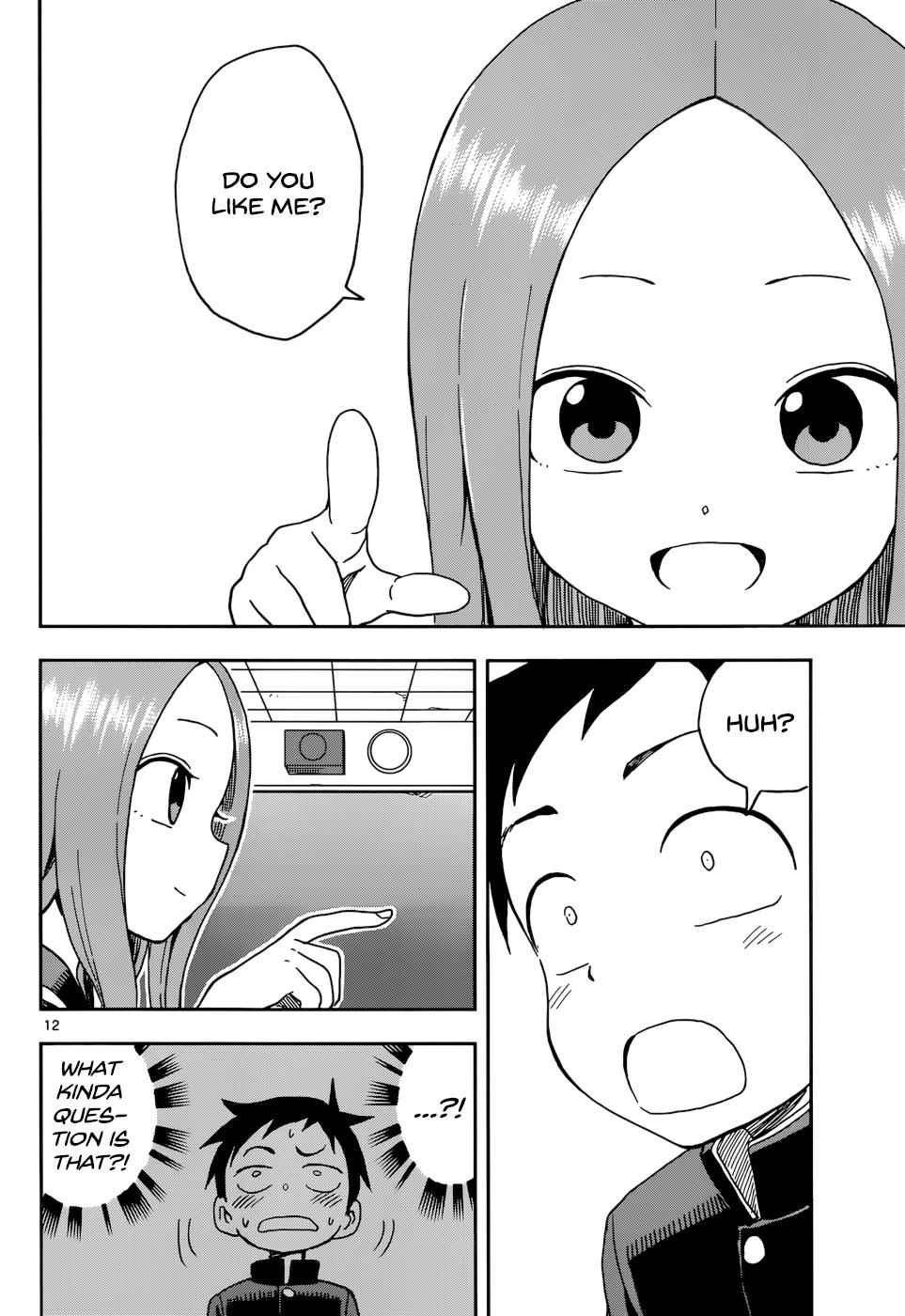 Karakai Jouzu no Takagi-san Chapter 82 Page 12
