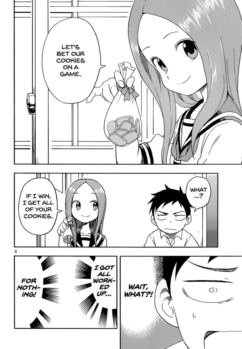 Karakai Jouzu no Takagi-san Chapter 88 Page 8