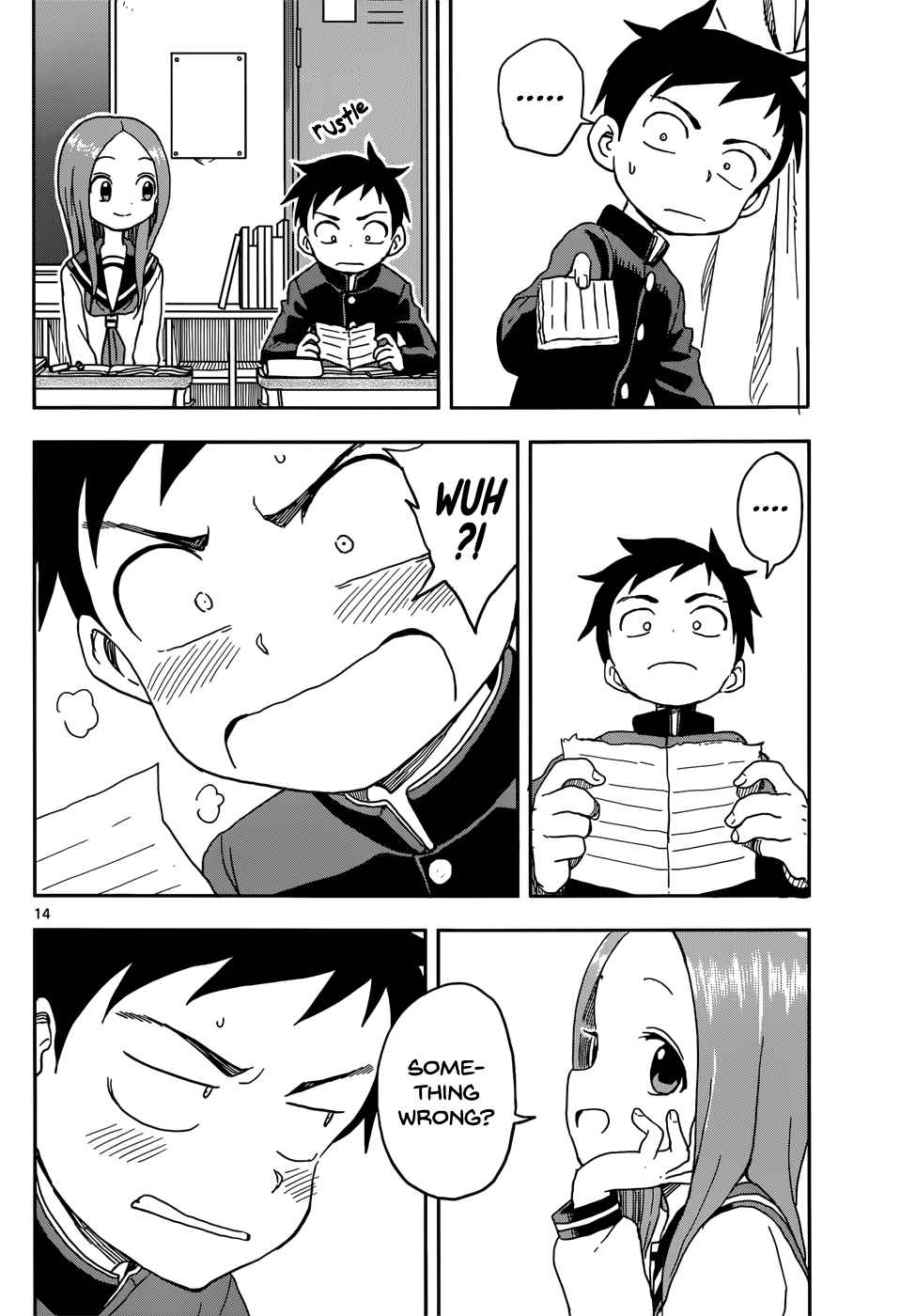 Karakai Jouzu no Takagi-san Chapter 84 Page 14
