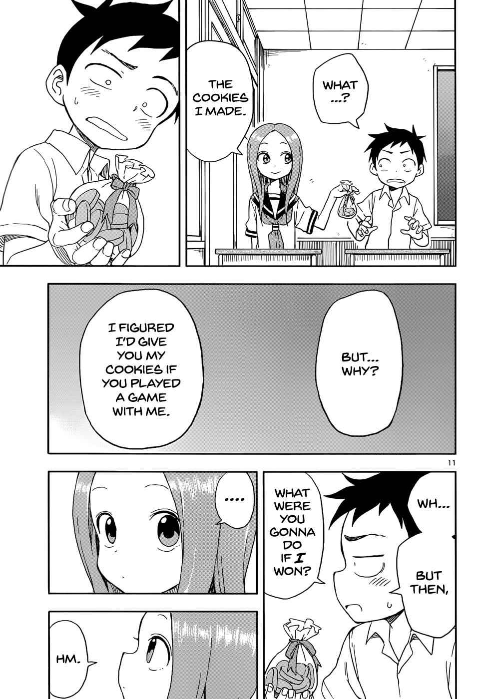 Karakai Jouzu no Takagi-san Chapter 88 Page 11