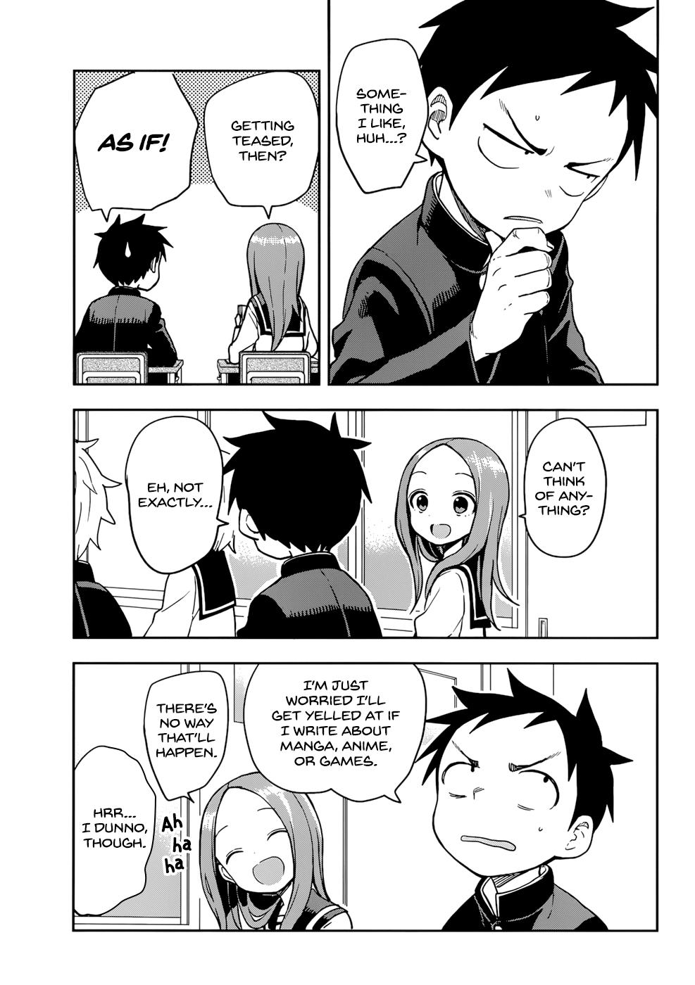 Karakai Jouzu no Takagi-san Chapter 149 Page 3