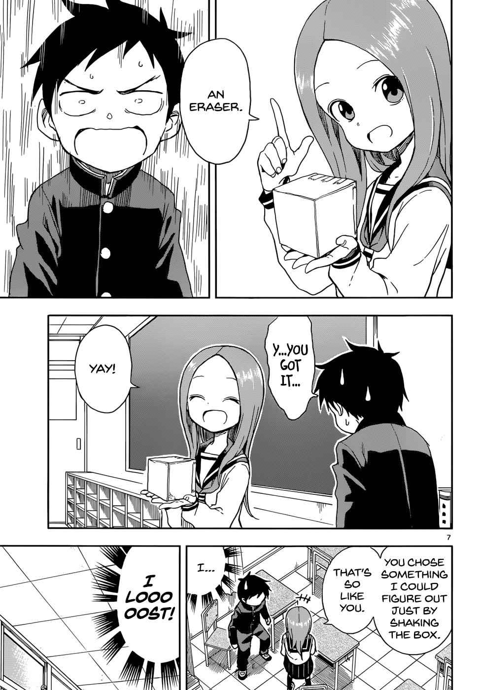 Karakai Jouzu no Takagi-san Chapter 87 Page 7
