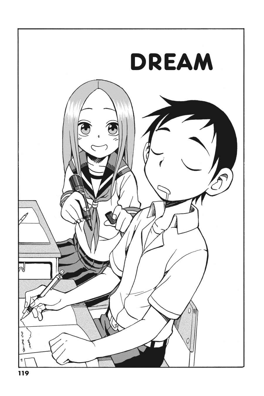 Karakai Jouzu no Takagi-san Chapter 17 Page 1