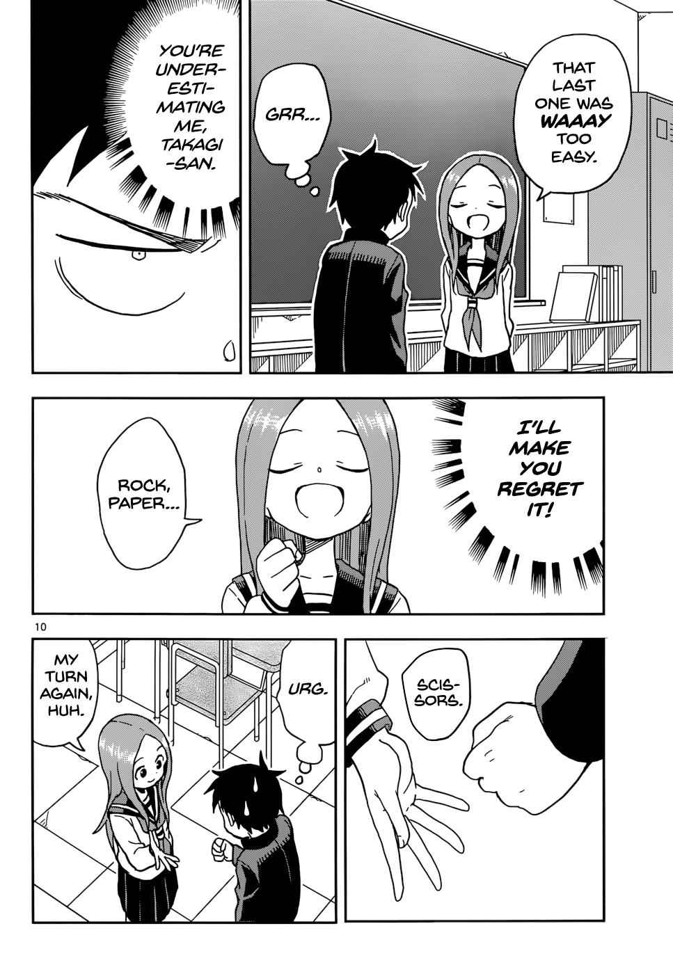 Karakai Jouzu no Takagi-san Chapter 82 Page 10