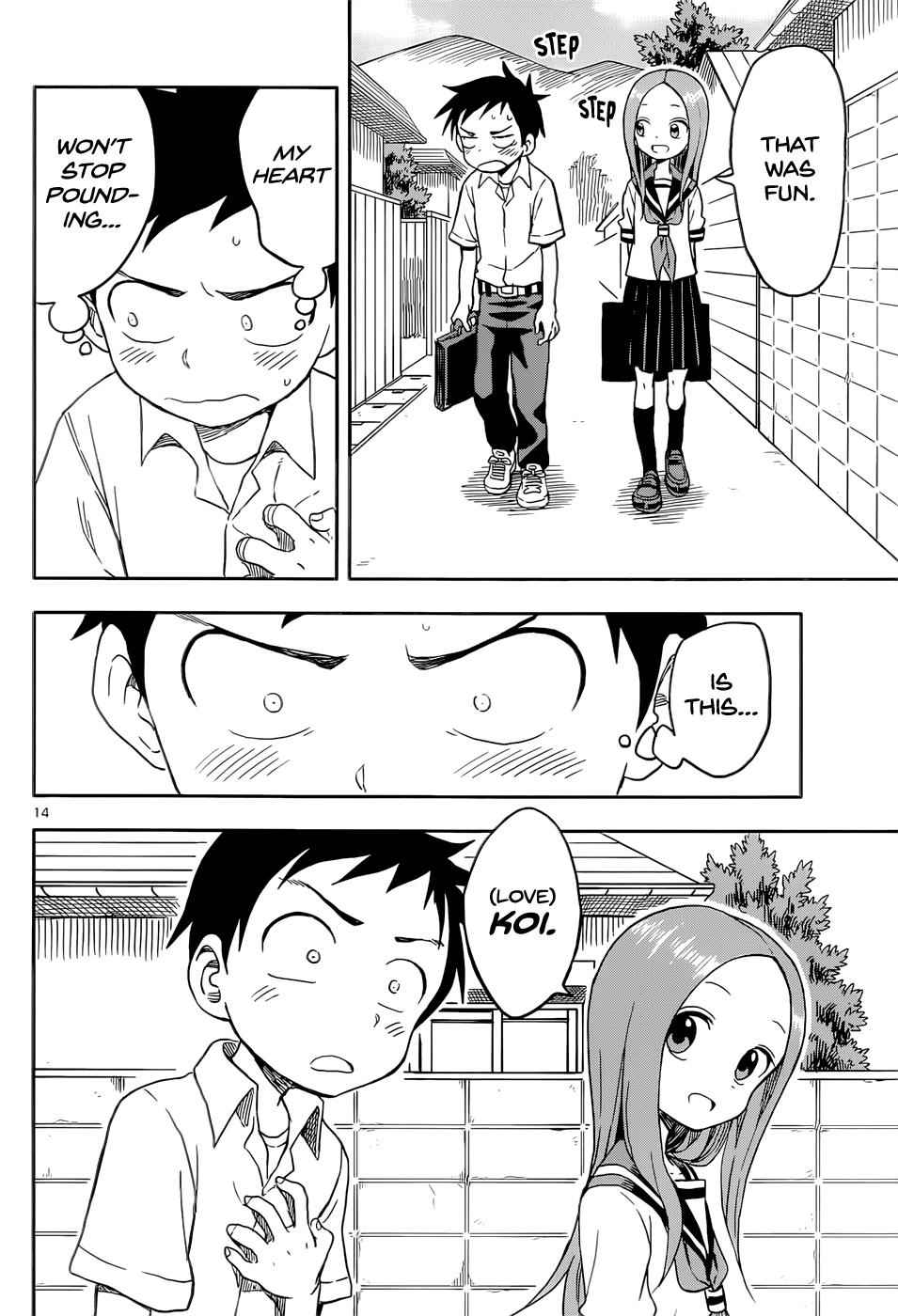 Karakai Jouzu no Takagi-san Chapter 89 Page 14