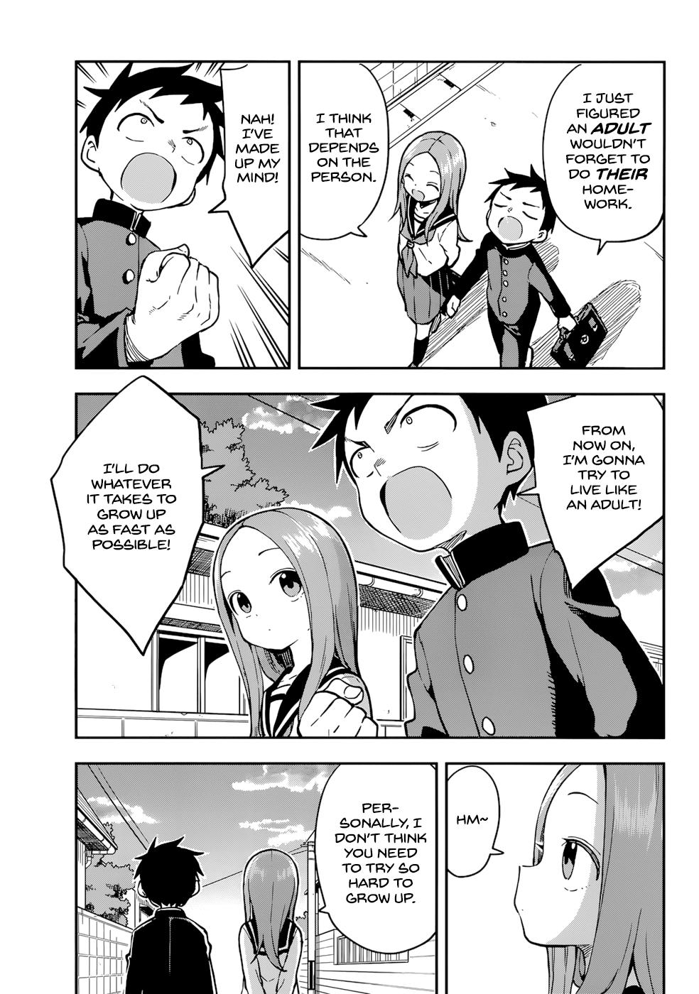 Karakai Jouzu no Takagi-san Chapter 157 Page 3