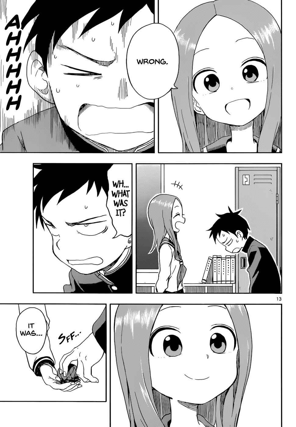 Karakai Jouzu no Takagi-san Chapter 87 Page 13