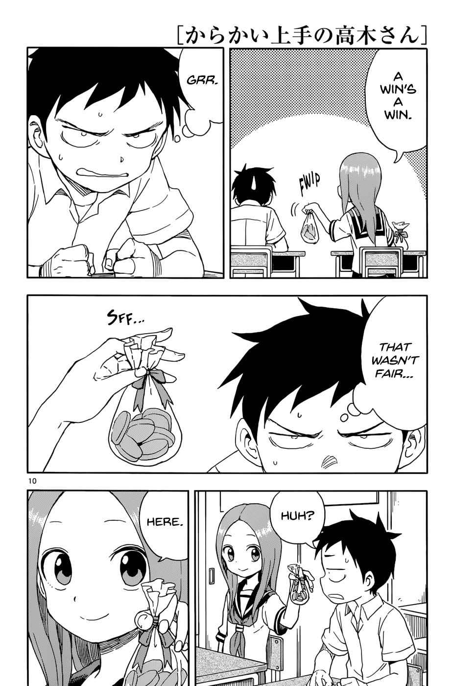Karakai Jouzu no Takagi-san Chapter 88 Page 10