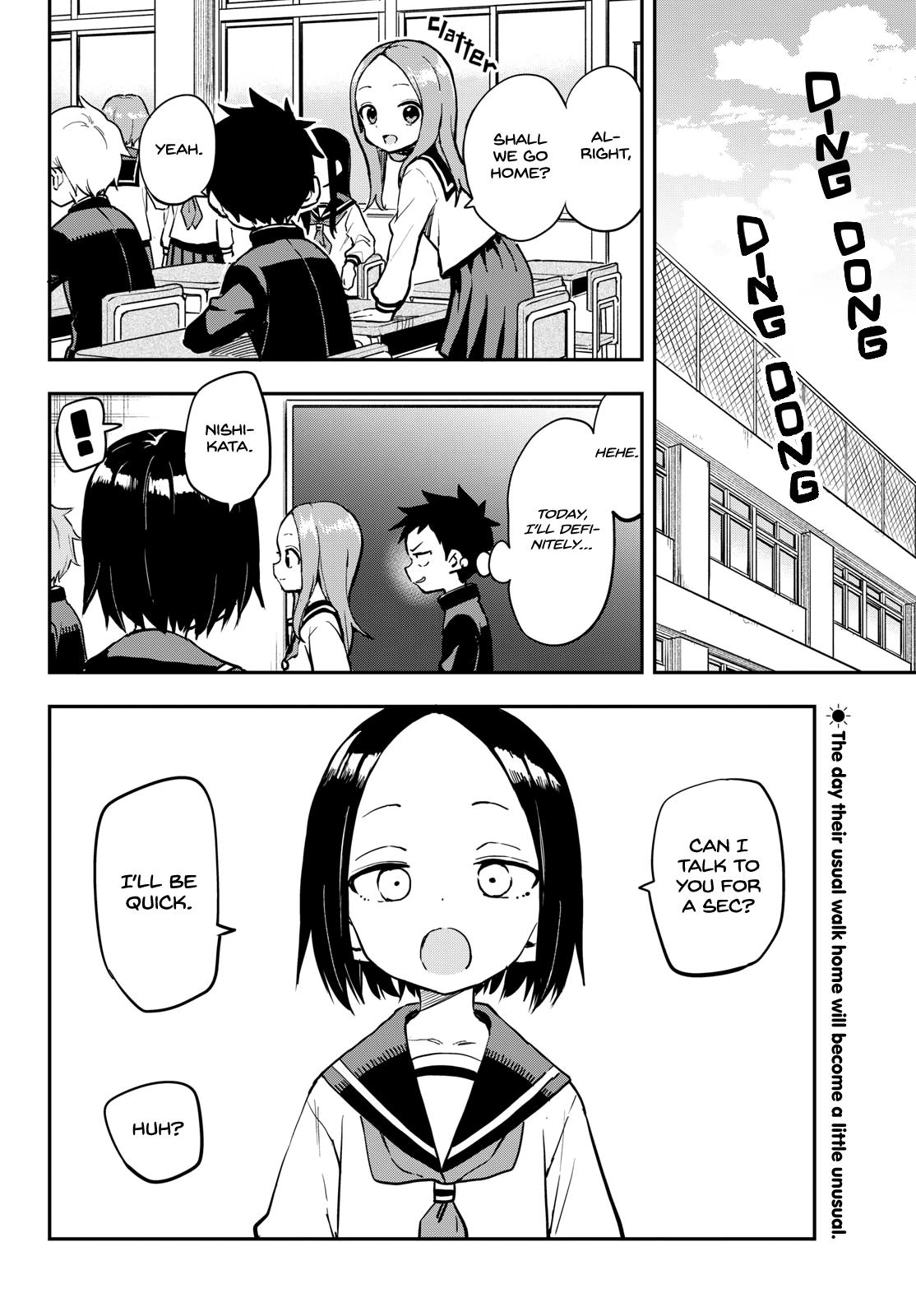 Karakai Jouzu no Takagi-san Chapter 174 Page 2