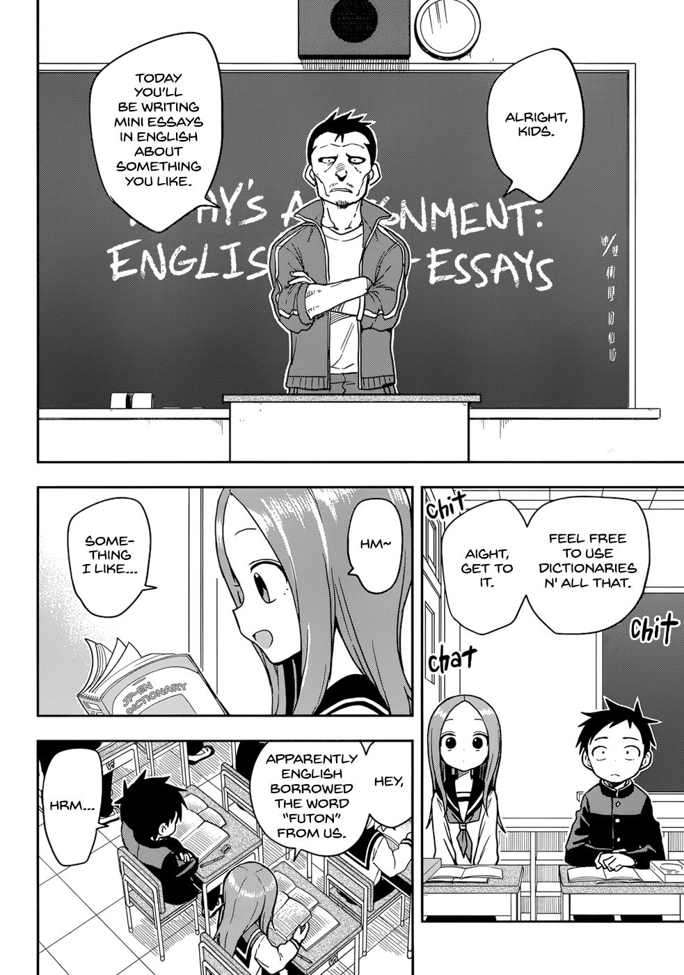 Karakai Jouzu no Takagi-san Chapter 149 Page 2