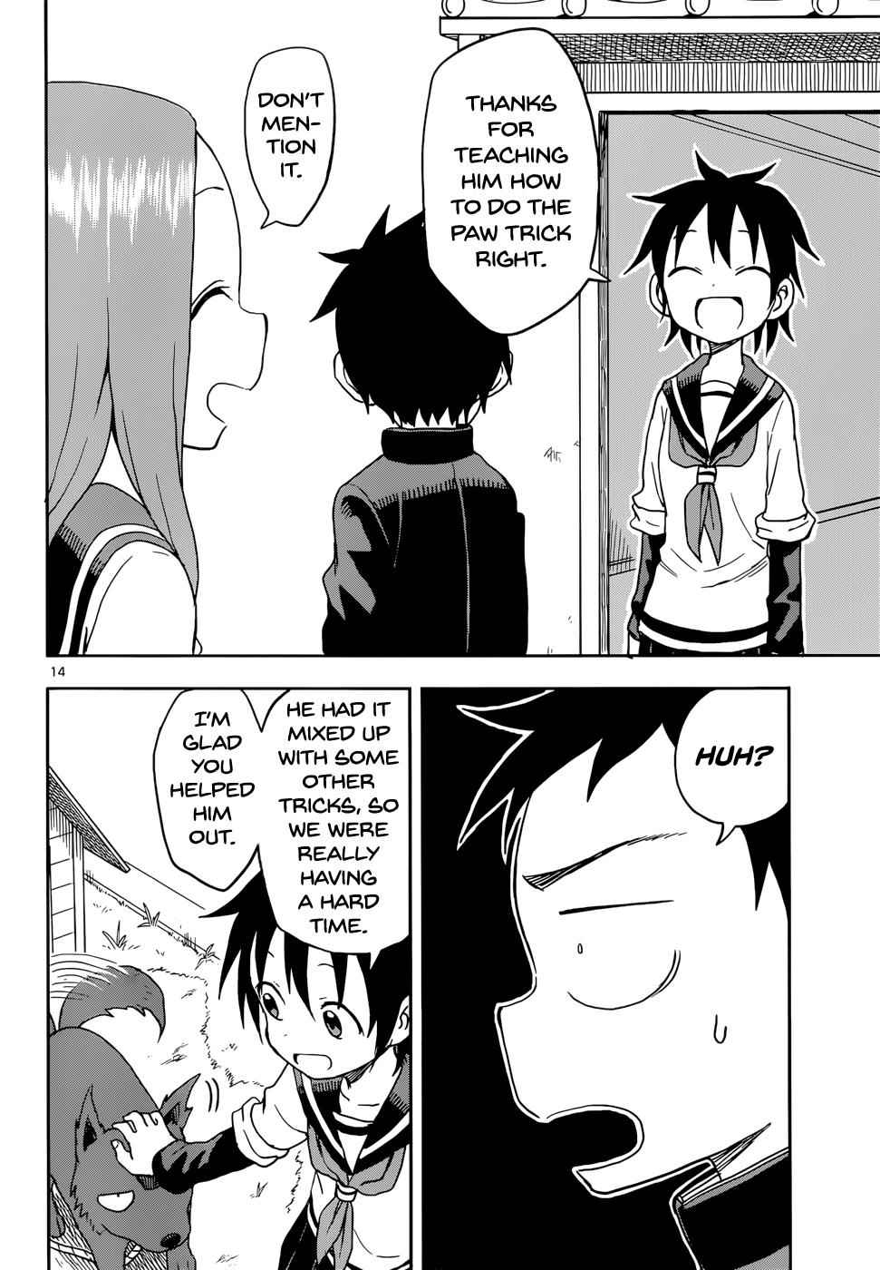 Karakai Jouzu no Takagi-san Chapter 85 Page 14
