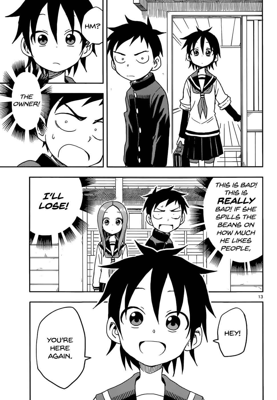 Karakai Jouzu no Takagi-san Chapter 85 Page 13