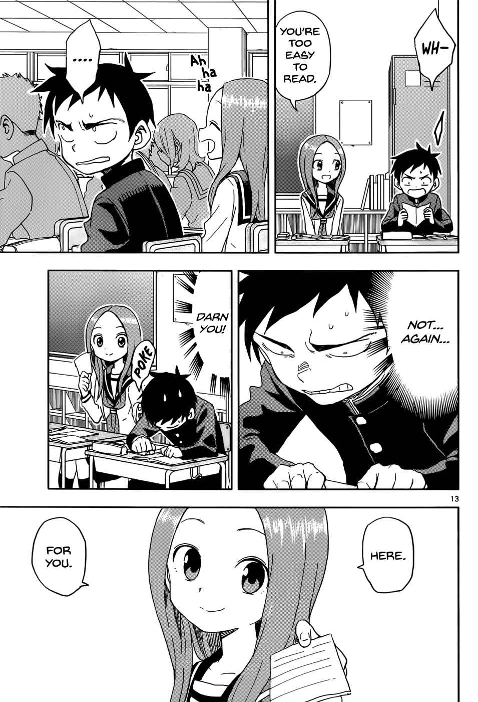 Karakai Jouzu no Takagi-san Chapter 84 Page 13