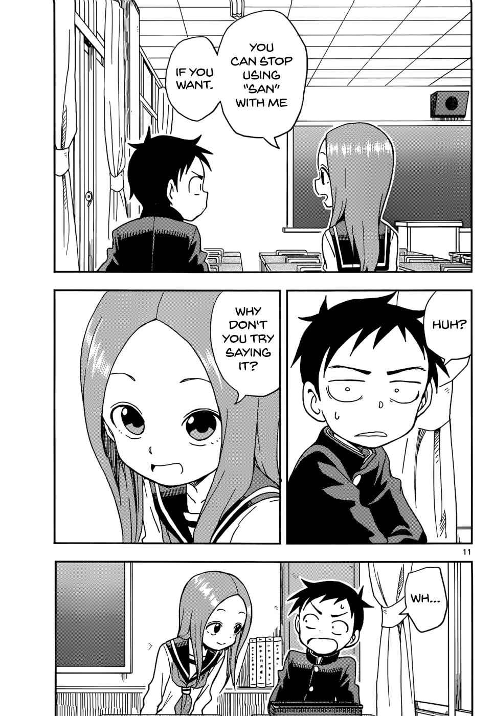 Karakai Jouzu no Takagi-san Chapter 81 Page 11