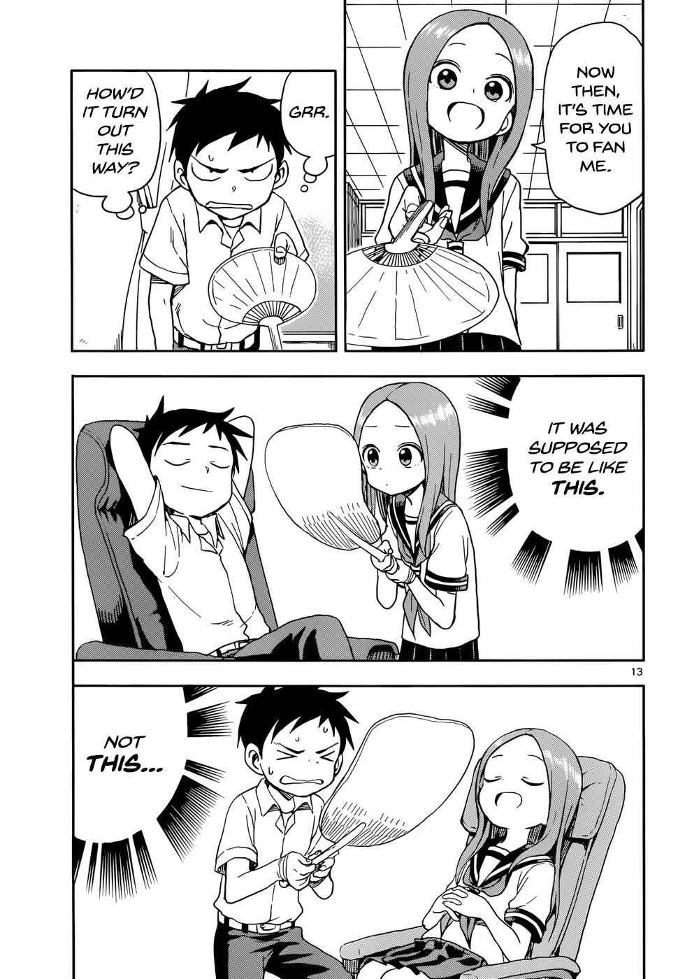 Karakai Jouzu no Takagi-san Chapter 86 Page 13