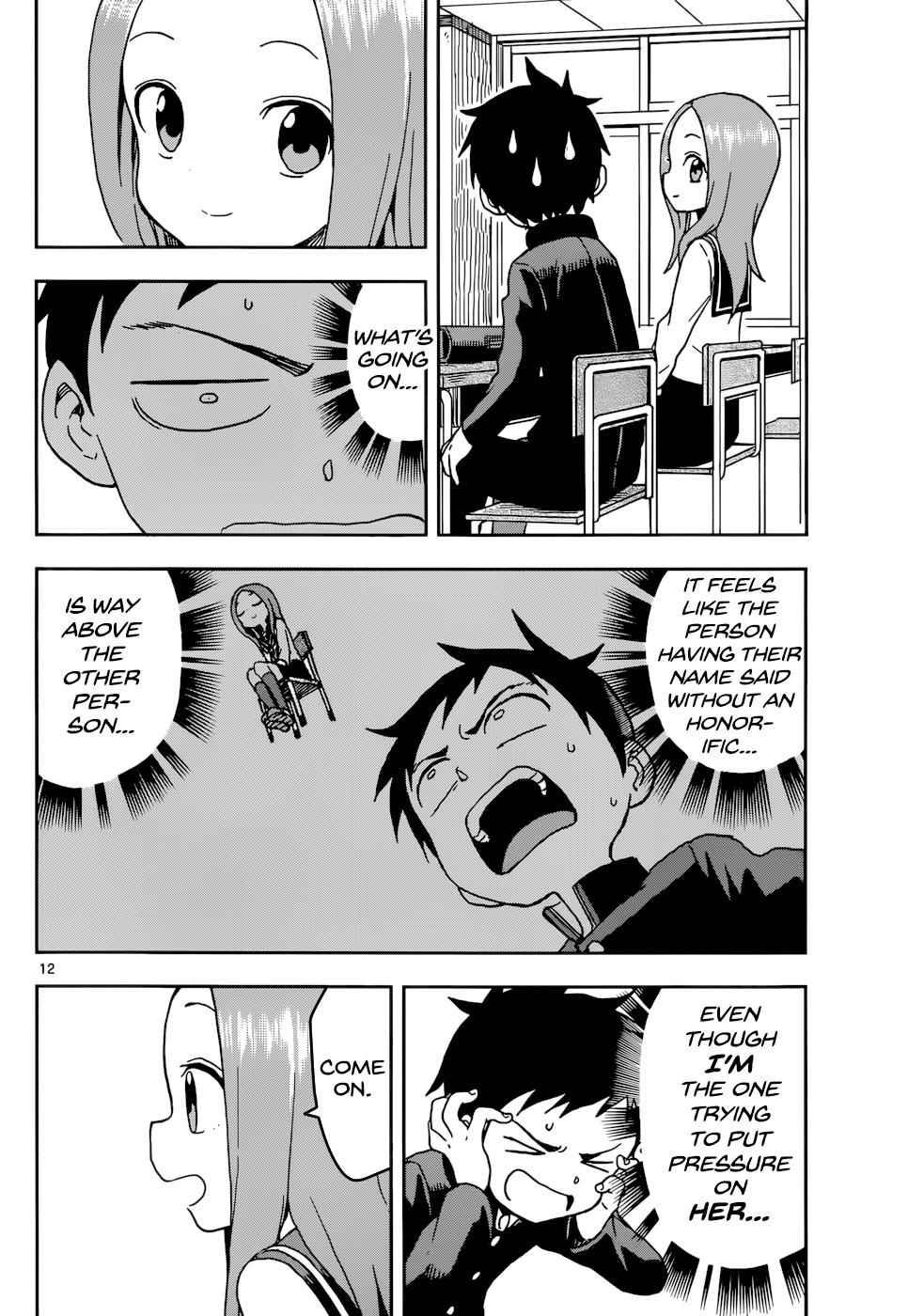 Karakai Jouzu no Takagi-san Chapter 81 Page 12