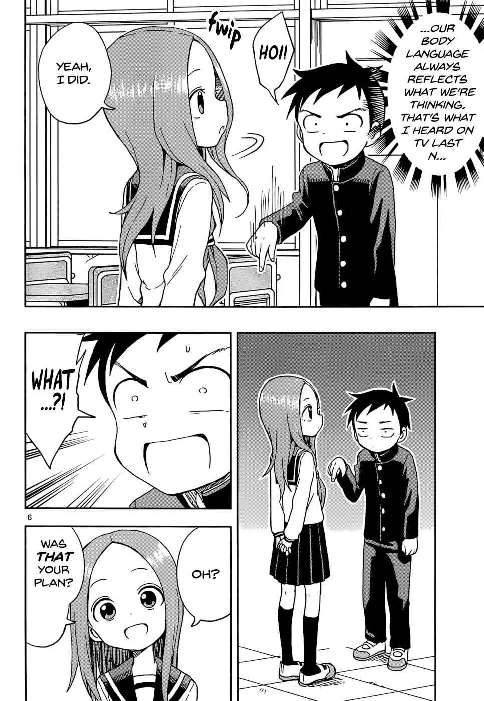 Karakai Jouzu no Takagi-san Chapter 82 Page 6