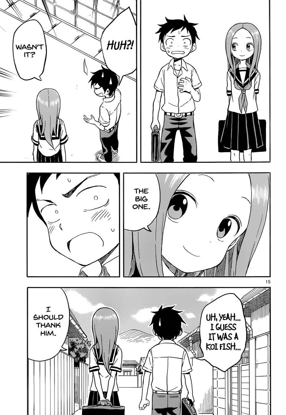 Karakai Jouzu no Takagi-san Chapter 89 Page 15