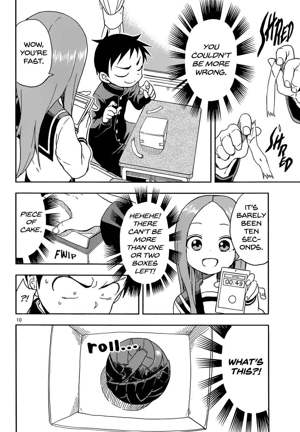 Karakai Jouzu no Takagi-san Chapter 87 Page 10