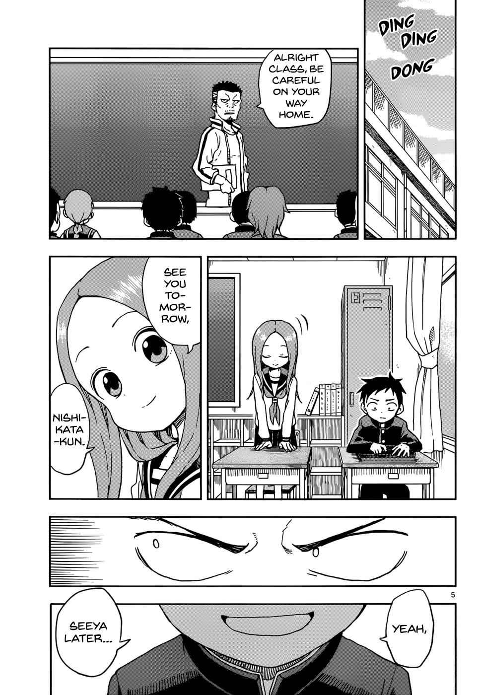 Karakai Jouzu no Takagi-san Chapter 81 Page 5