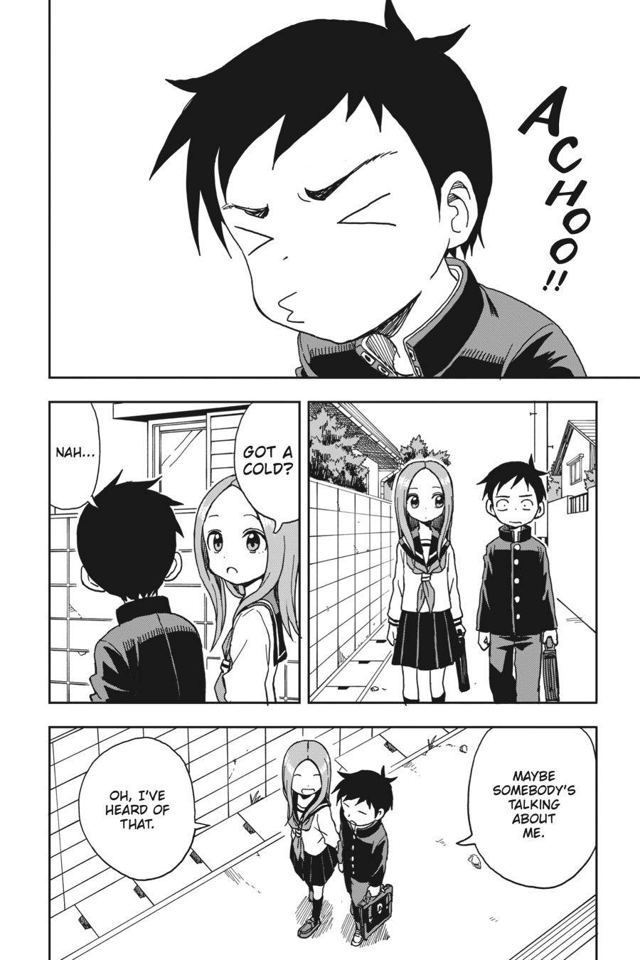 Karakai Jouzu no Takagi-san Chapter 73 Page 2