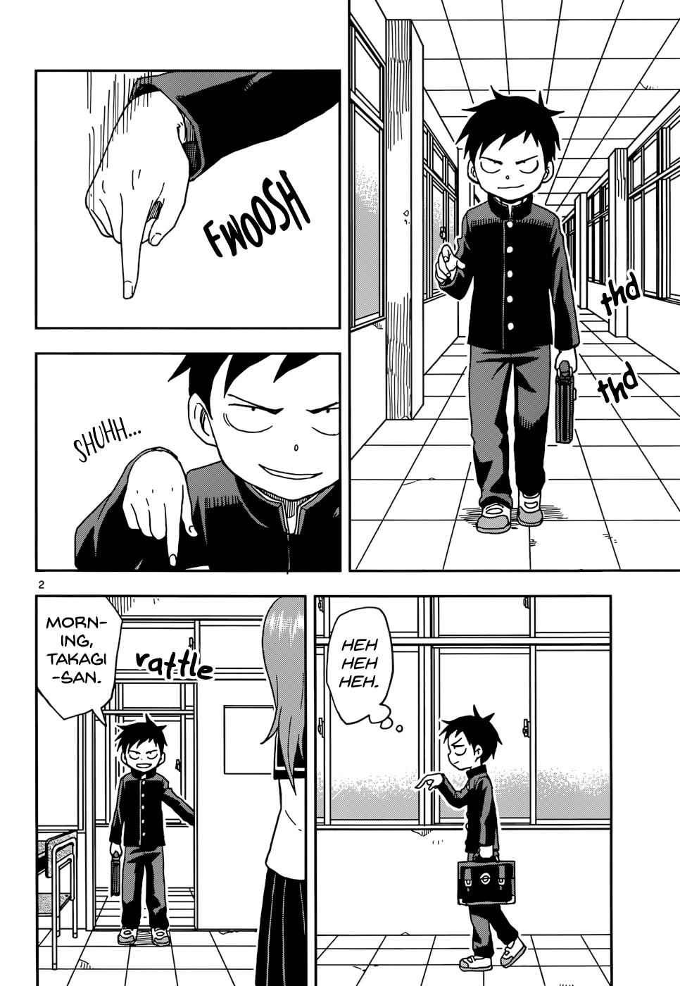Karakai Jouzu no Takagi-san Chapter 82 Page 2