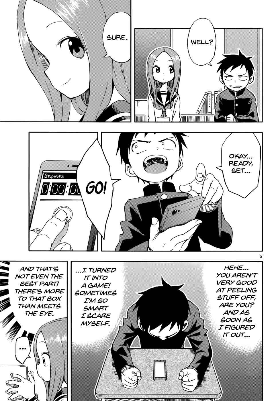 Karakai Jouzu no Takagi-san Chapter 87 Page 5