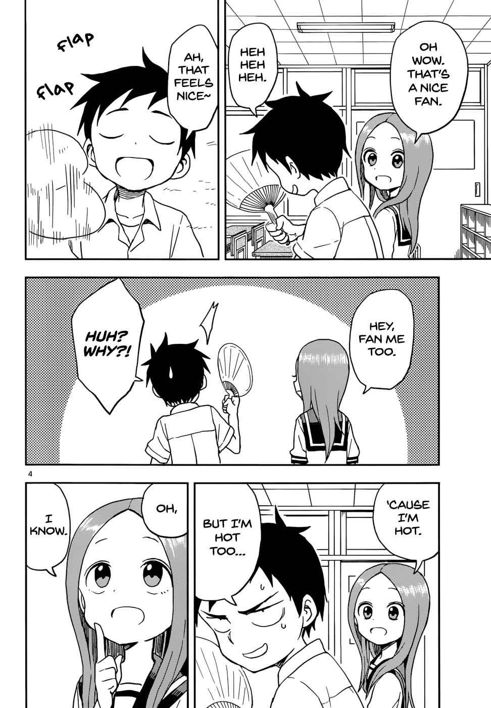 Karakai Jouzu no Takagi-san Chapter 86 Page 4