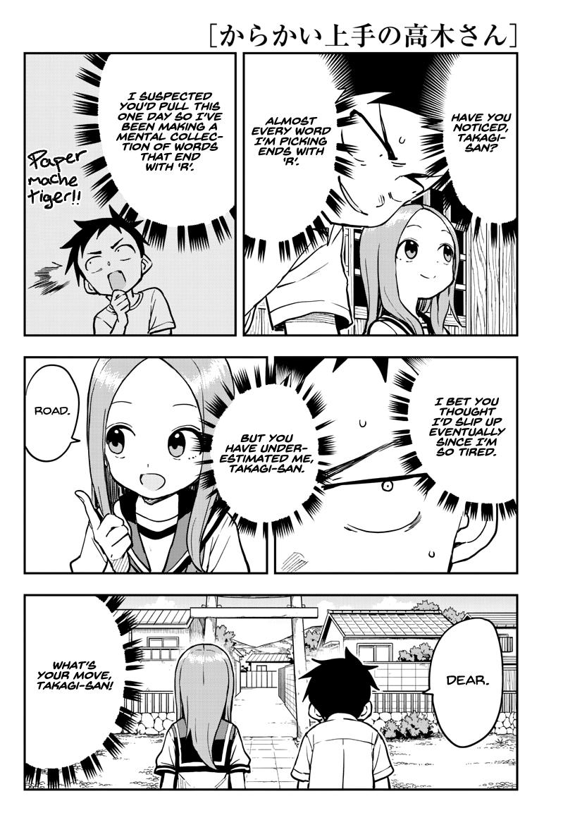 Karakai Jouzu no Takagi-san Chapter 172 Page 8