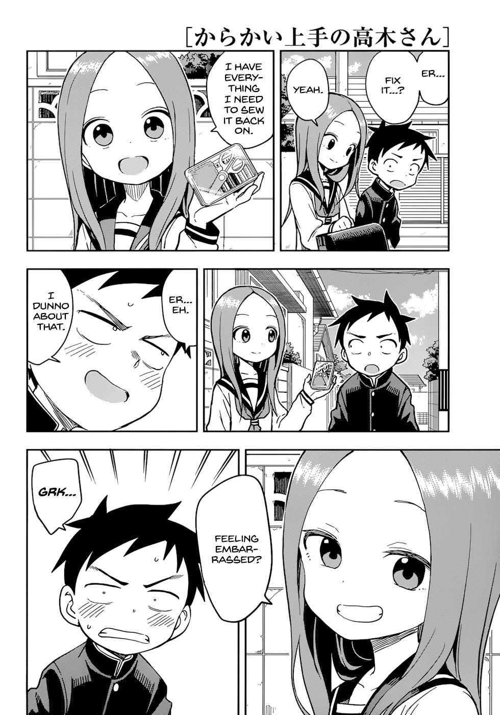 Karakai Jouzu no Takagi-san Chapter 152 Page 4